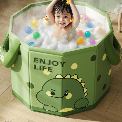 Baby bathtub children folding bathtub baby can sit and lie newborn bathtub