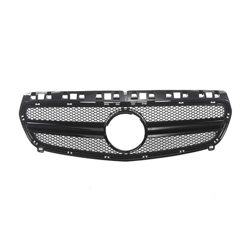 Fits For MERCEDES  Fits For BENZ A-CLASS W176 2012-2015 FRONT GRILLE GLOSS BLACK AMG STYLE