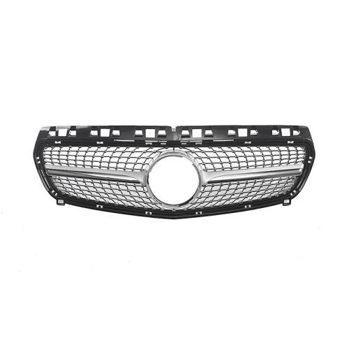 FOR 2012-15 MERCEDES A CLASS W176 PRE-FACELIFT FRONT GRILL GRILLE DIAMOND STYLE