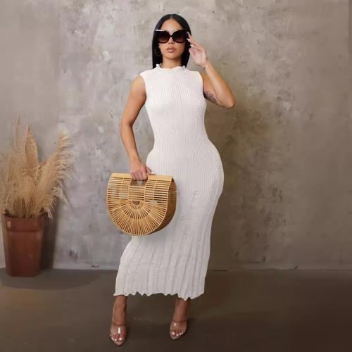 Women's dress fashion sunscreen blouse beach dress knitted dress