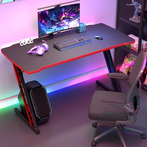 E-sports table home computer desk e-sports table Carbon Fibre PC Desk