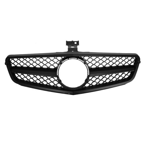 FRONT RADIATOR GRILLE GRILL GLOSS BLACK FOR MERCEDES C-CLASS W204 C204 S204