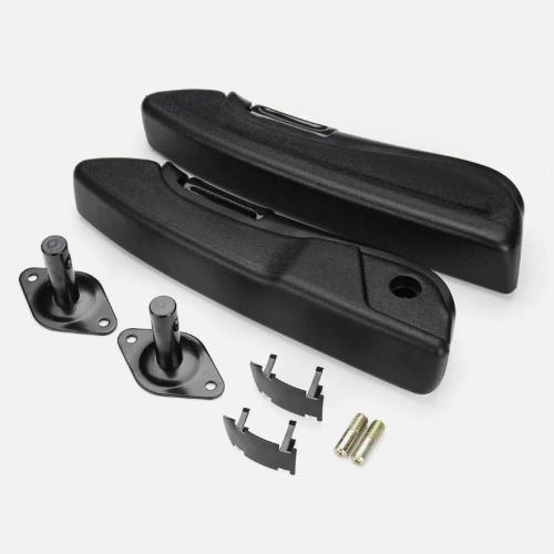 Universal Truck Seat Armrest Pair Kit Adjustable Arm Rest for Car RV Boat Van