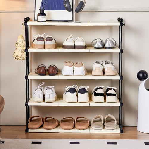 Household Bedroom Shoe Cabinet Corner Shoe Rack Multi-layer Indoor Multifunctional Simple Rack