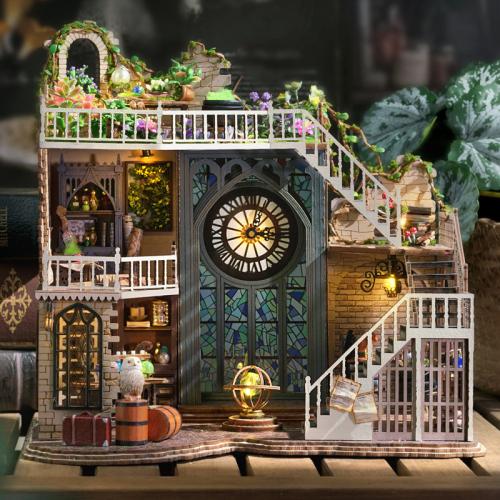 Cloth & Wooden & Paper Erector House Set PC