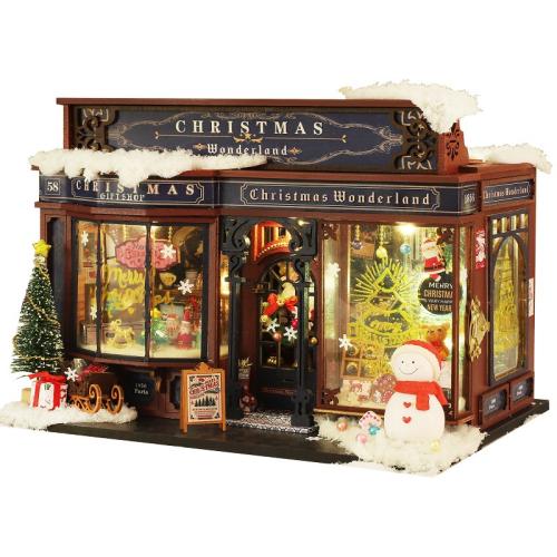 Wooden Erector House Set christmas design PC