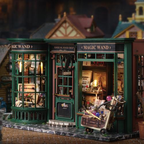 Cloth & Wooden & Paper Erector House Set PC