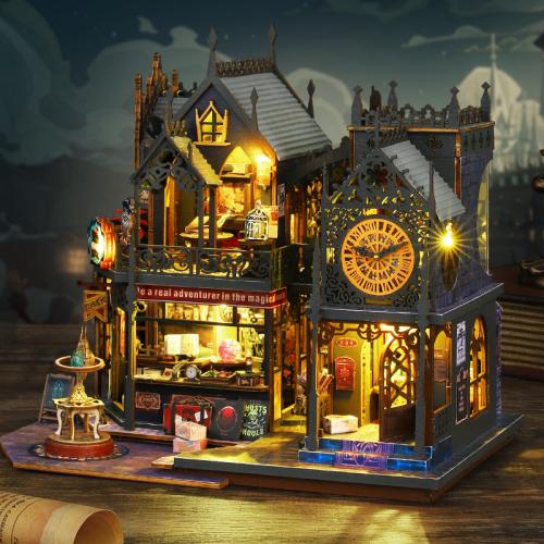 Wooden Erector House Set PC