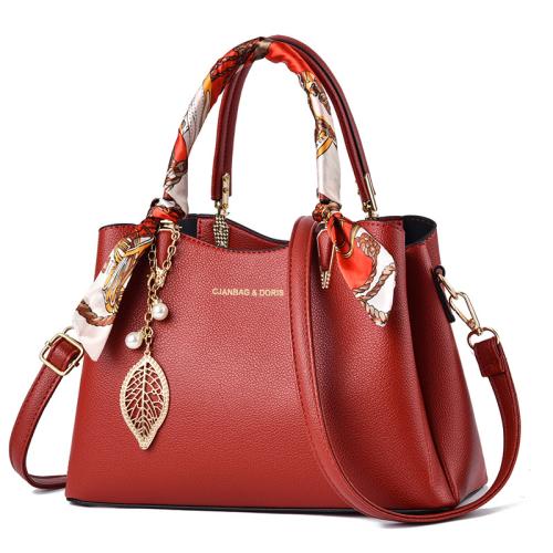 PU Leather Easy Matching Handbag large capacity PC