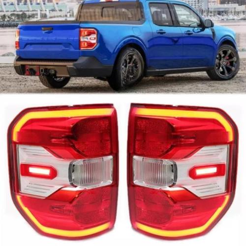 1Pair For Ford Maverick Lariat 2022 2023 2024 LED Rear Tail Light  Stop Lamp