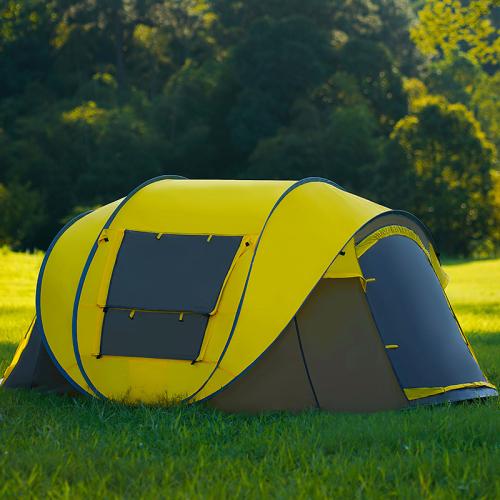 Tent Outdoor Camping Thickened Quick Openning Tent Full-automatic Rainproof Boat Tent