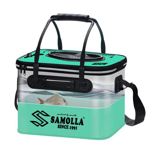 New fishing bucket folding bucket EVA thick fishing box fish protect bucket