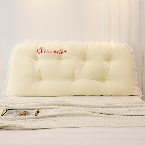 Bedside Cushion Bed Backrest Strap Fixed Bed Pillow Soft Waist Cushion