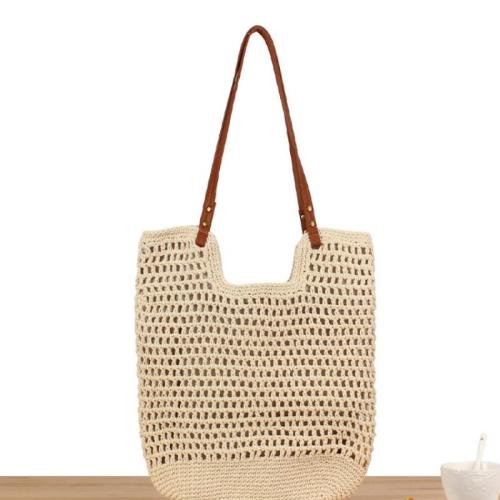 Cotton Easy Matching Shoulder Bag large capacity woven bag tote bag beach bag