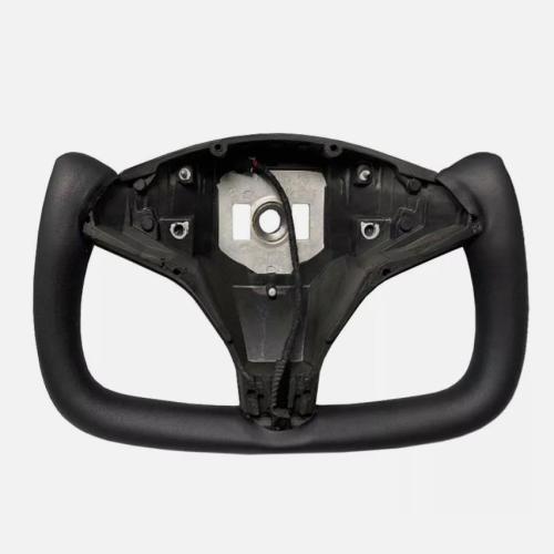 Yoke Steering Wheel Carbon Fiber for Tesla Model X and S 2014-2023 With Heated