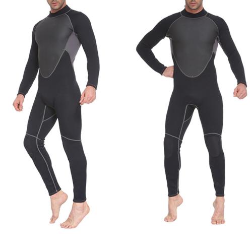 3mm Diving Suit Men's Cold-proof Warm Surfer Clothes Snorkeling One-piece Thickened Long-sleeved Suit