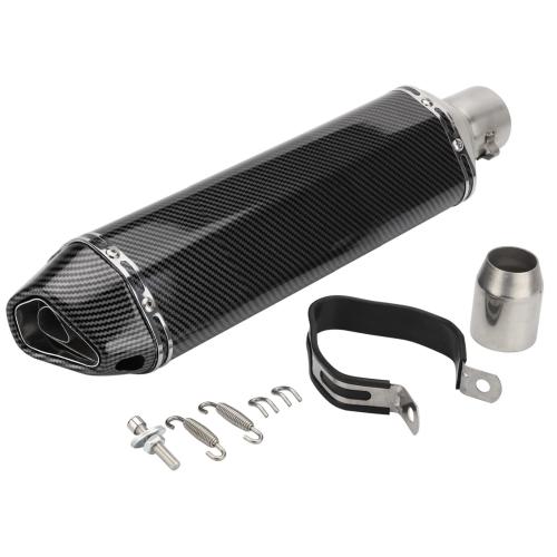 470mm Slip on Exhaust Muffler Pipe DB Killer For 38-51mm Universal Motorcycle