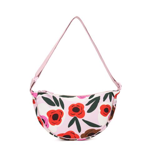 Women's Crossbody Bag New Printed Dumpling Bag Small Bag