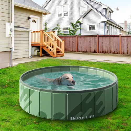 PVC Pet Pool Portable Storage Foldable Dog Bath Pool Outdoor Animal Swimming Pool