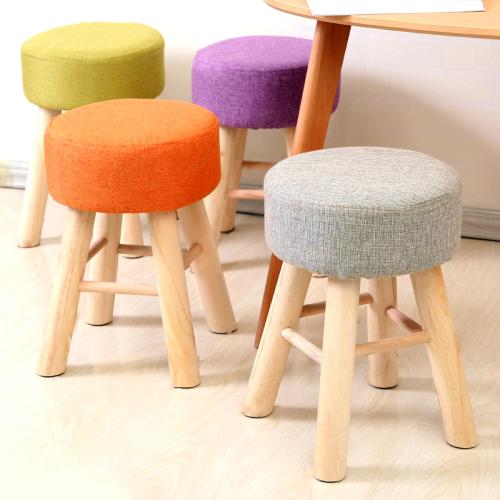 Pin & Éponge & Tissu en coton Tabouret modèle différent pour le choix plus de couleurs pour le choix pièce