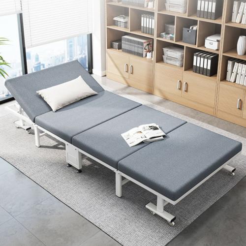 Folding Bed Office Lunch Break Nap Bed Portable Simple Four-fold Small Bed