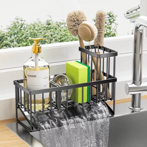 Kitchen Rack Sponge Drying Rack Sink Countertop Drying Multi-functional Storage Rack