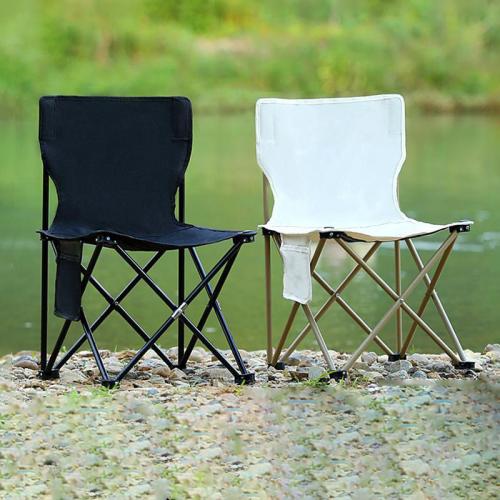 Outdoor Folding Chair Portable Art Sketch Folding Stool Fishing Picnic Camping Chair with Backrest