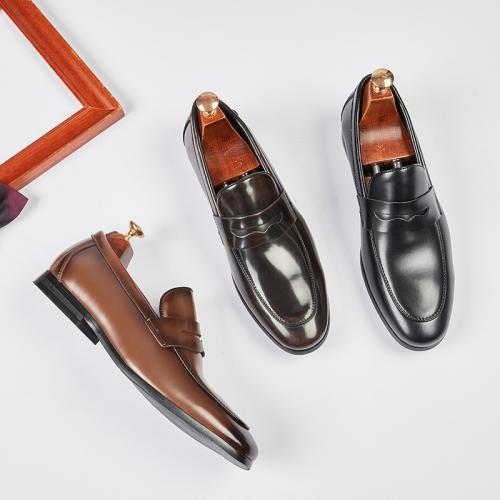 Cuir fendu & PU Cuir Chaussures pour hommes plus de couleurs pour le choix Paire