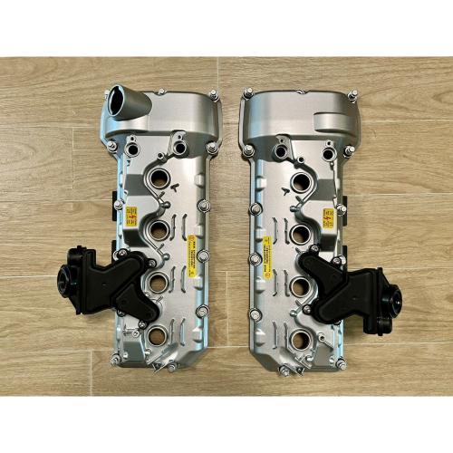 Aluminum valve cover with Gasket Oil Separator And Bolts E90 E92 E93 S65 M3