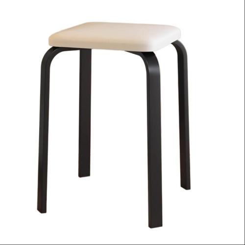 Dining Stool Stackable Simple Stool Household Round Stool