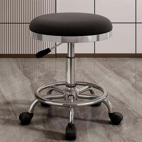 Metal & Sponge & PU Leather Stool PC