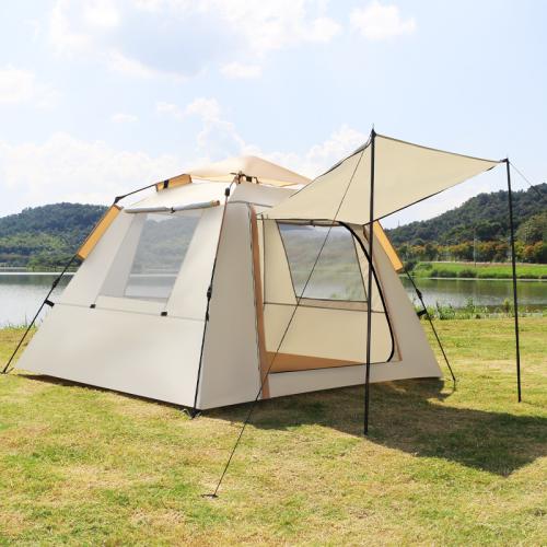 Outdoor Camping Tent Quick-open Camping Automatic Portable Folding Single-layer Tent