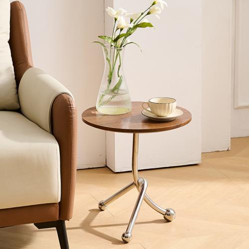 Nordic Simple Small Round Table Side Table Coffee Table Sofa Corner Table