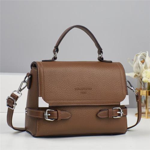 PU Leather hard-surface & easy cleaning Handbag durable & attached with hanging strap Solid PC