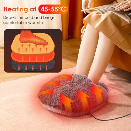 Winter Usb Foot Warmer Detachable Electric Heated Warming Foot Warmer