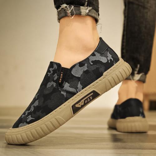 Caoutchouc & Toile Chaussures paresseuses pour hommes plus de couleurs pour le choix Paire