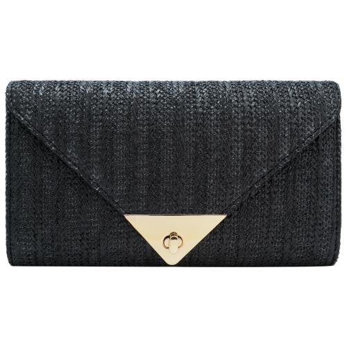 Straw Easy Matching & Weave Clutch Bag PC