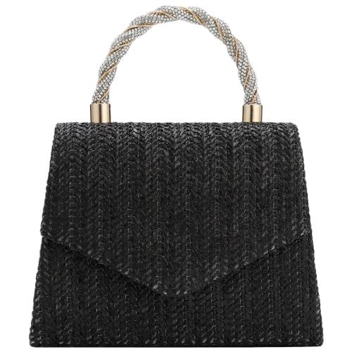 Straw Easy Matching & Weave Clutch Bag PC