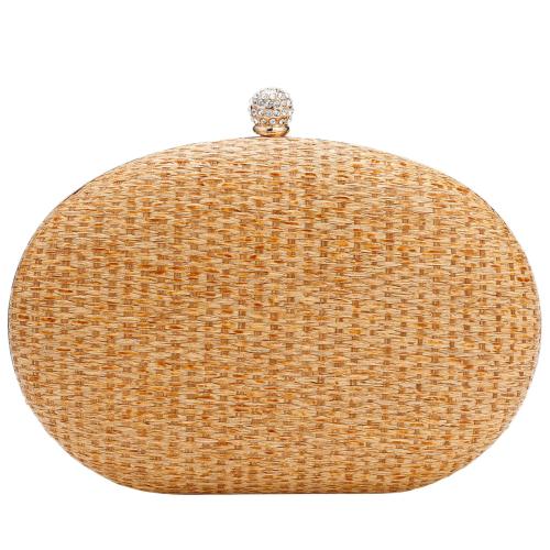 Straw Easy Matching & Weave Clutch Bag PC