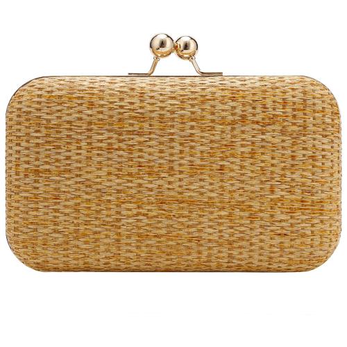 Straw Easy Matching & Weave Clutch Bag PC