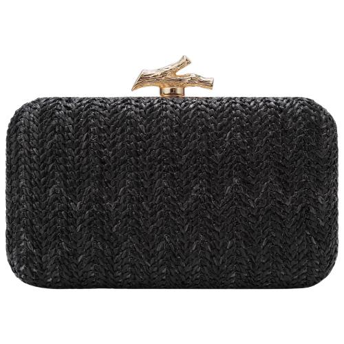 Straw Easy Matching & Weave Clutch Bag PC