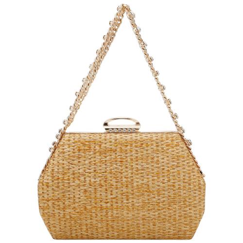 Straw Easy Matching & Weave Clutch Bag PC