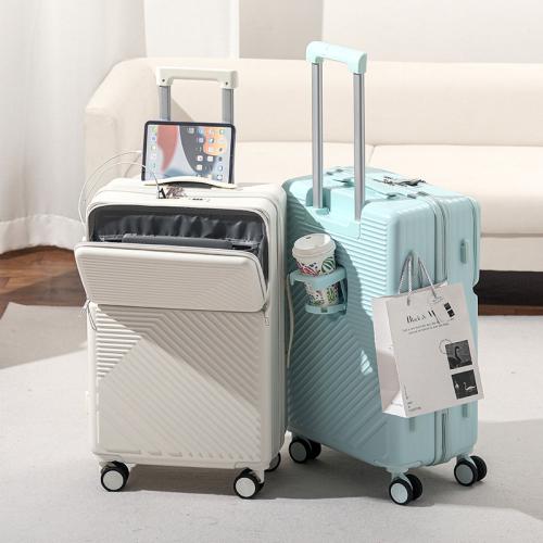 Front Opening Luggage Case Trolley Case Travel Case Password Luggage Case