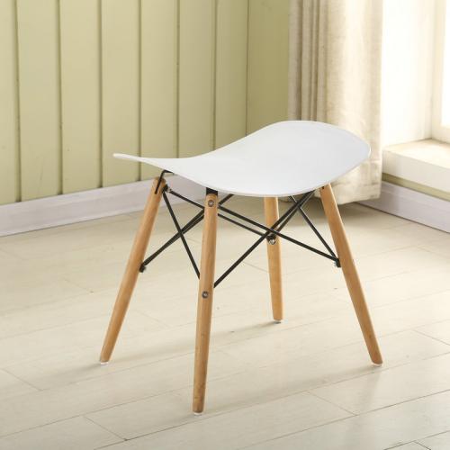 Hêtre & Plastique Tabouret plus de couleurs pour le choix pièce