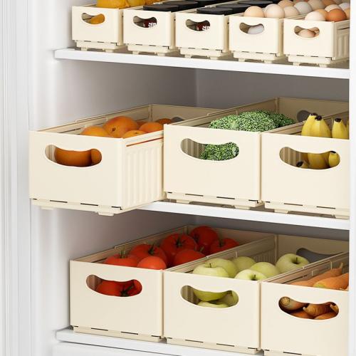 Kitchen desktop storage cabinet retractable storage box Seasoning snack organizing box