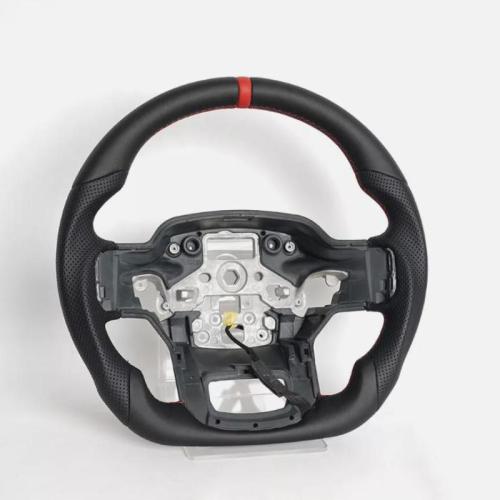 Full Leather Sport Steering Wheel For Ford F150 Raptor 2021-2024 with Heated