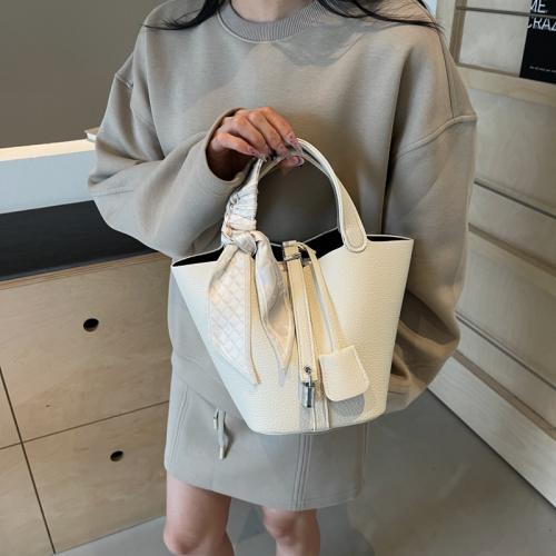 New Style Popular Hand Bag Stylish Fashion All-match Portable Bucket Bag