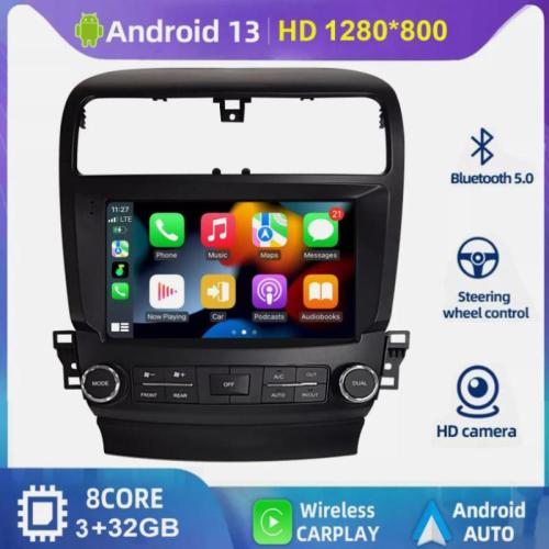 Car Radio for Acura TSX 2004-2008 Stereo Receiver Touch Screen Carplay