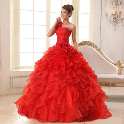 Polyester Long Evening Dress PC