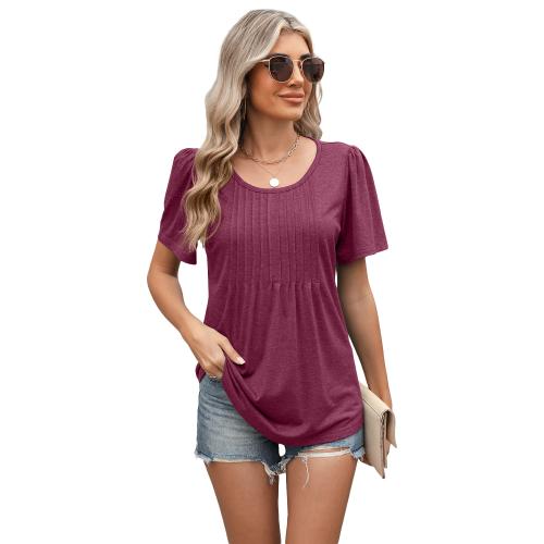 Spring and summer hot new loose short sleeve T-shirt